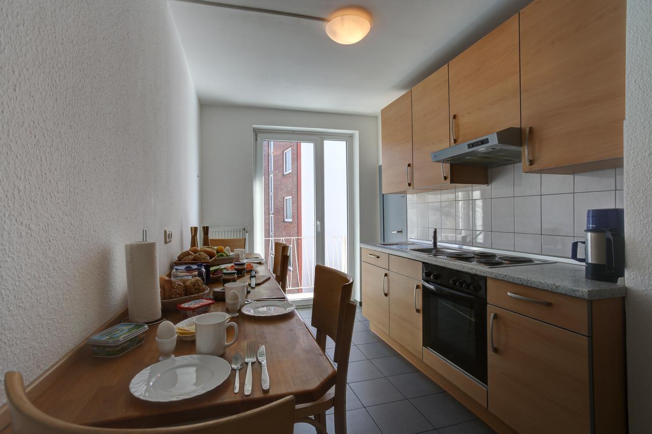 Boardinghouse Mundsburg Aparthotel Hamburg Exterior foto